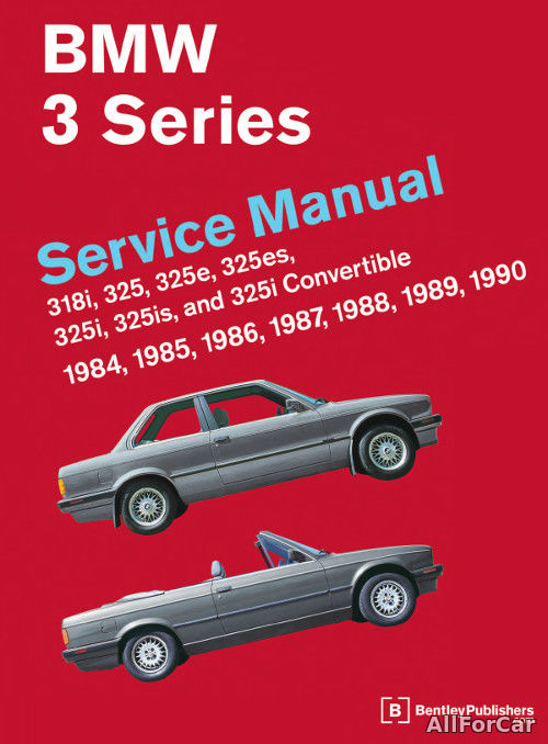 Service Manual BMW 3 Series 1984-1990 г. [Eng]