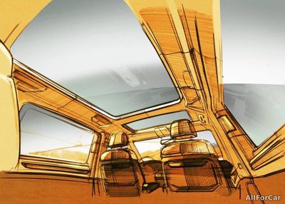 Volkswagen Multivan T7 получит гигантскую панорамную стеклянную крышу